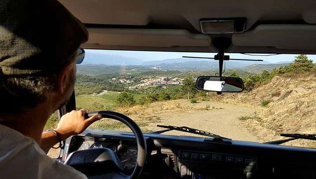 Recorriendo en 4x4 la zona vitivinícola de Bélesta