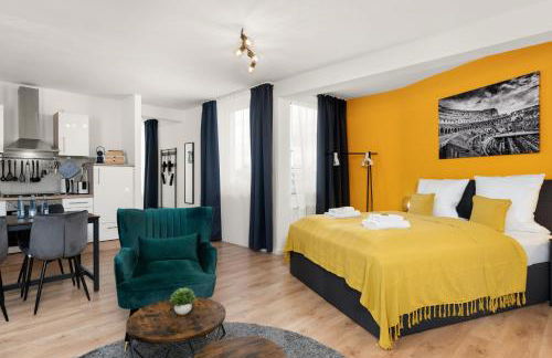 Guermache Apartments- City Design Apartments, Zentrum, Outlet, Balkon, Küche - Foto 10