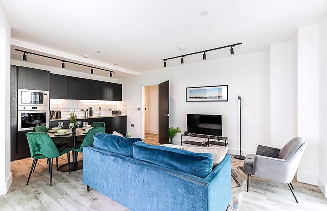 Modern Sky-High Flat In North Acton - Foto 24