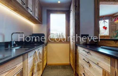 Courchevel 1850, 4 chambres, 8 pers, accès pistes, parking - FR-1-575-222 - Foto 3