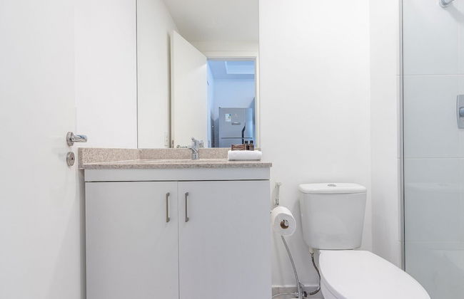 Setin Downtown Praca da Sé by Viva - Prédio completo com piscina perto de estação de metrô no Centro de São Paulo - Foto 76