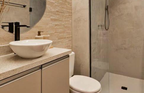 Studio 404 com Piscina e Academia Ar Condicionado no Centro Cívico com Garagem - Foto 13