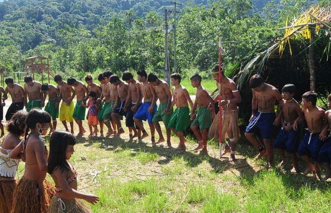 Visita privada à tribo guarani Ribeirão Silveira - Foto 6