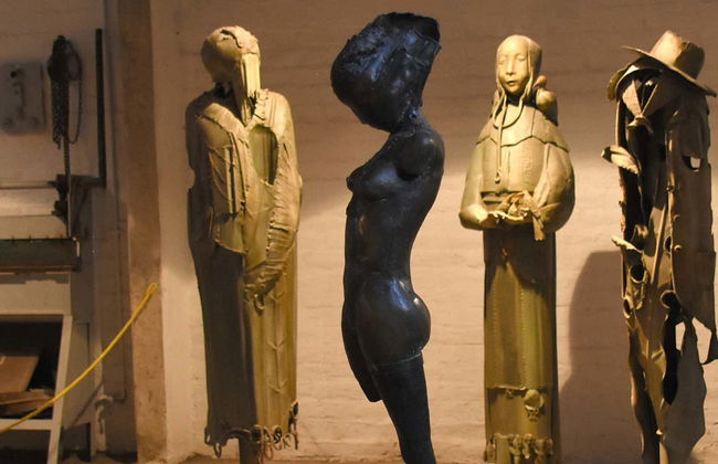 Visita à Casa do Escultor Roberto Rosas - Foto 1