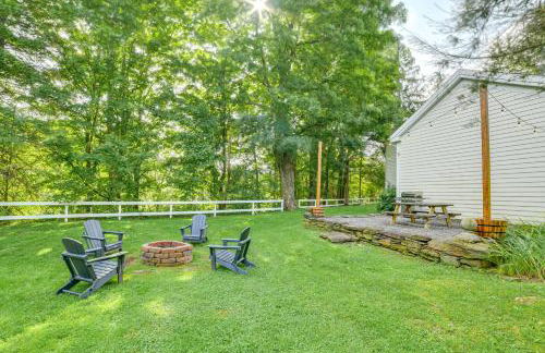 Game Room and Fire Pit Peaceful Catskills Farmhouse - Photo 42