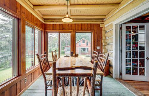 Dock, Fire Pit Historic Lakefront Cabin in Mercer - Foto 8