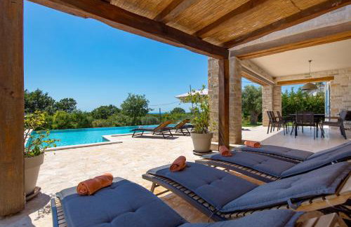 Villa Plava with Panoramic Seaview and big pool - Foto 60