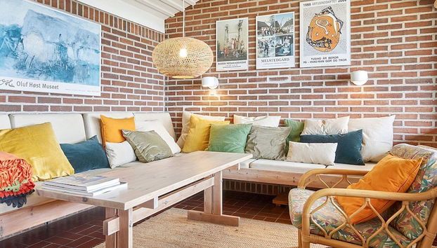 4 Star Holiday Home in Allinge - Foto 5, Zona de estar