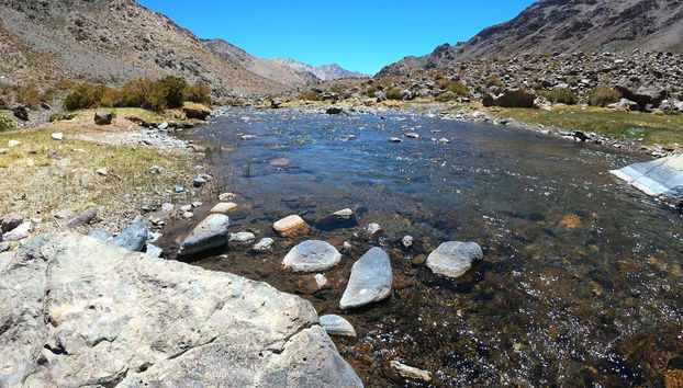 The Quebrada Amarilla stream