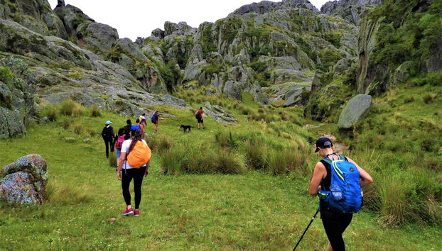 Durante il percorso di trekking
