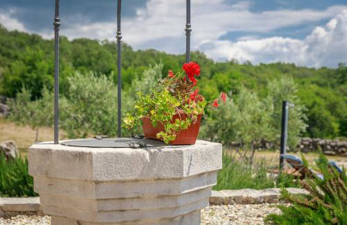 Rustic Holiday house Harmonie with private pool and large garden - Kapovci, Island Krk - Foto 12