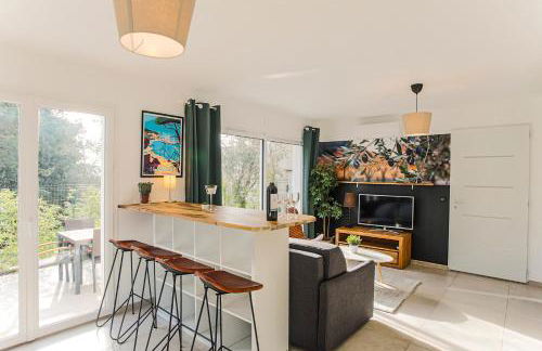 VILLA - SPA JACUZZI - TERRASSES - CLIM & BBQ - La Valette-du-Var - Foto 8