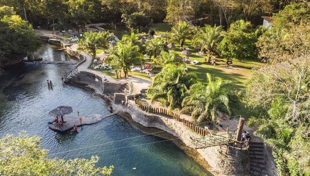Aerial view of Balneário do Sol