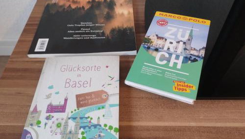 Studio "Küssaburg-Blick" - grosse Dachterrasse - Boxspringbett - nahe Therme Bad Zurzach, CH - Foto 5