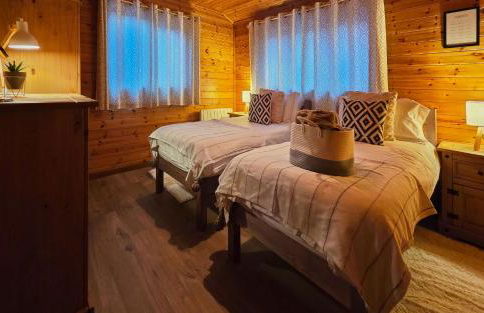 Luxury Wood Lodge with sauna, log burner & private woodland garden - Wnion Wood Lodge - Foto 6