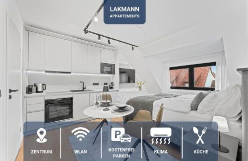 1-2 Personen - Parkplatz - Fahrradgarage - Zentrum - Küche - WLAN - Klima - Foto 1