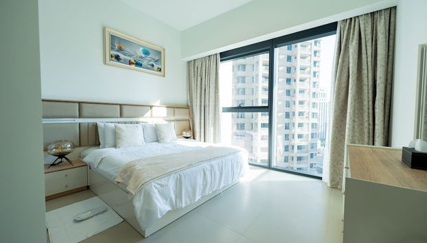 SuperHost - Downtown Gem: 1BR Apartment at Act One l Act Two - Foto 2, Habitación