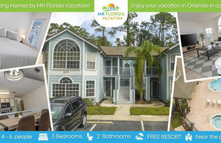 Family Apt very close to Disney Clean 3BR - Foto 1