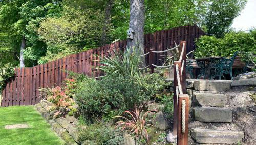 Pingle Nook Barn, Denby Dale - luxury accommodation on the farm - Foto 4, Garden, Garden view