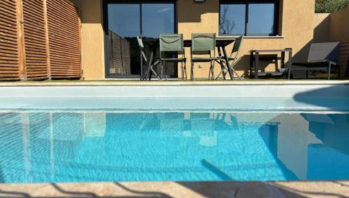 Villa Lagon Bleu- Piscine privée- Corsu di Core - Foto 2, sunbed