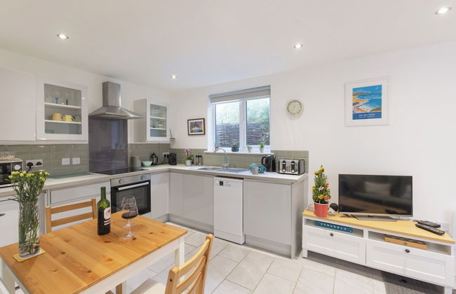 1 Bed Chalet in Bude - Parking & Wifi - Foto 8