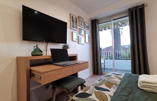 CHESTER Riviera Escape - Appartement calme, terrasse & clim proche Croisette et centre - Foto 18