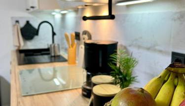 Das Boho-Nest Komfort und Stil mit Terrasse, Parkplatz und Wifi - Foto 3, stove, toaster