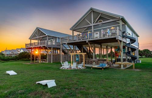 Beachfront 4BR - Tiki Bar, Yard Games, Pet-Friendly - Foto 55