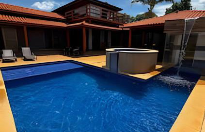 Casa incrível com piscina, hidromassagem e sauna - Foto 10