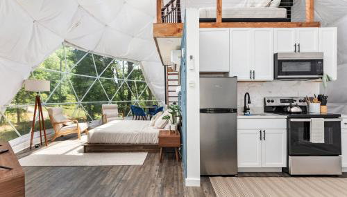 Zen Dome - Romantic Retreat, Wifi & AC, Hot Tub, National Park 8 Min - Foto 3