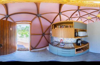 Domo Geodésico para se conectar com as Nuvens - Foto 17