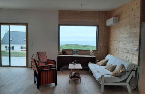 Maison en bois vue sur mer en Bretagne 5 couchages - Foto 8