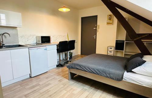 Studio 11 Proche Centre Ville avec Wifi Parking Troyes - Foto 2