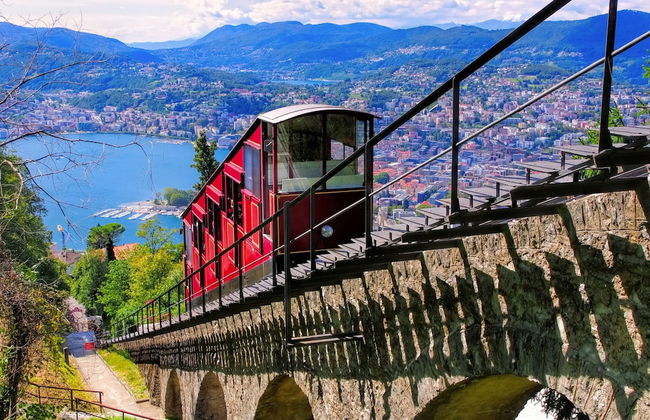 Lugano Blue Marine On Lake Shore - Foto 23