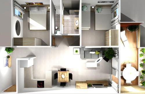 Comarruga Playa apartamento con piscina - Foto 29