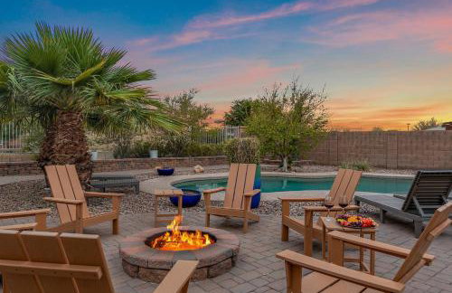 Mountain View Retreat Pool, Firepit Pool table Fun - Foto 27