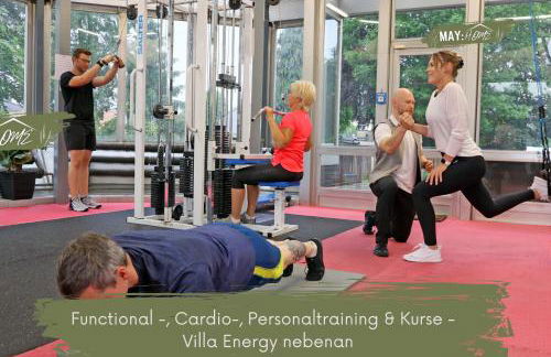 mayhome - das STRANDLOFT schönes Studioapartment mit Balkon, Küche und Tiefgarage - Sauna und Fitness direkt nebenan - Foto 9