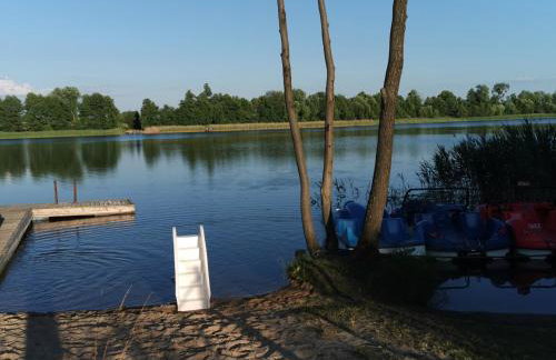 Domki Borowiackie nad brzegiem jeziora - Foto 60