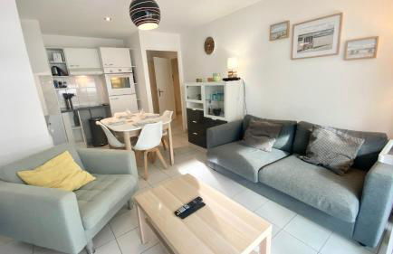 Superbe appartement cosy, à 50m de la plage, 4 pers - Foto 10