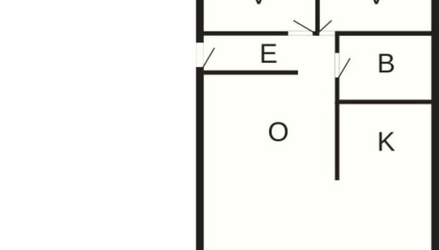 5 Person Holiday Home in Esbjerg V-by Traum - Foto 2, Grundriss