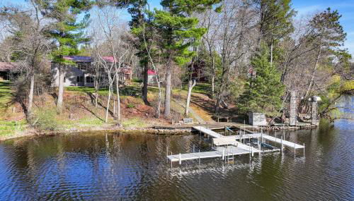 Lake Wissota Home with Private Dock and Fire Pit! - Foto 2