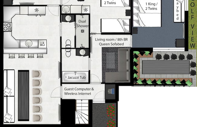 12 Room Scottsdale Golf Tennis Lake Resort Villa - Foto 51