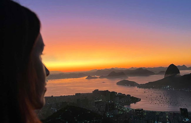 Amanecer en el mirador de Dona Marta + Cristo Redentor - Foto 8