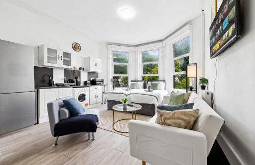 Stylish Central London Flat, Victorian Build, Sleeps 4 - Foto 1