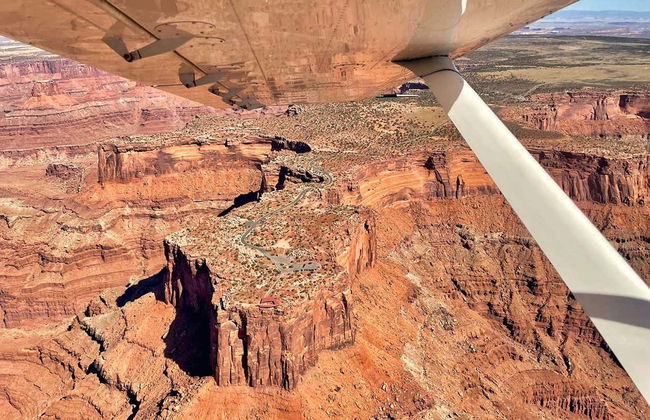 Vol en avion de tourisme dans le parc national de Canyonlands - Photo 3