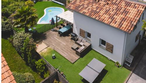 VILLA CASA KOKO 10 PERS piscine chauffée, pétanque, ping pong VIEUX-BOUCAU - Foto 4