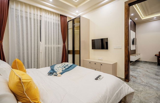 Lime Tree 1BHK Service Apartment Gurgaon - Foto 10