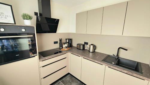 App Saar - 2,5 Zi - Uninähe - Foto 4, stove, dishwasher, toaster