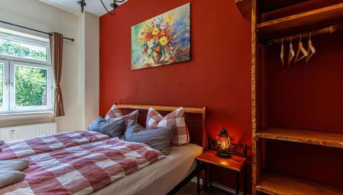 Romantische Ferienwohnung Lauschevogel in Waltersdorf - Foto 4, wardrobe