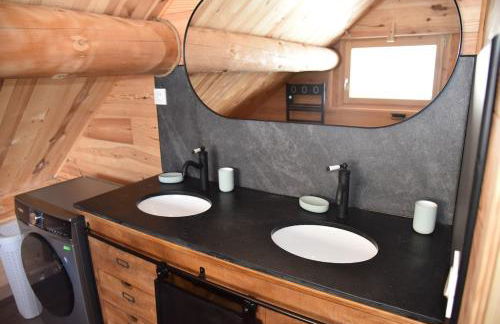 Wood log chalet - Foto 11